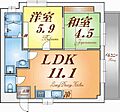 グレース霞ケ丘4階5.2万円
