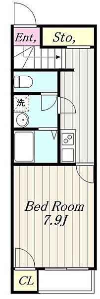 レオネクストｍａｒｉｎ(52852) 201｜東京都八王子市東中野(賃貸アパート1K・2階・31.42㎡)の写真 その2