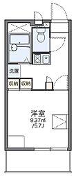 レオパレスレジデンス光丘 1Kの間取図画像