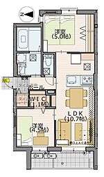 ルミナージュ 2LDKの間取図画像