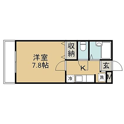 スタジオーネ弐番館_間取り_0