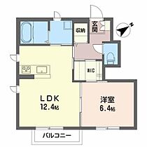 プロヌーブＴ．Ｙ 103 ｜ 福島県郡山市咲田１丁目15-5（賃貸アパート1LDK・1階・47.61㎡） その2