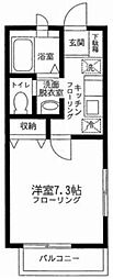 間取図画像 1K