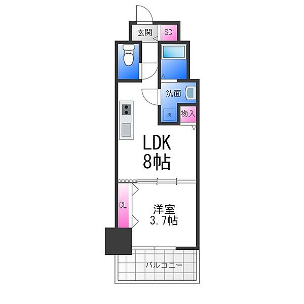 画像2:間取図