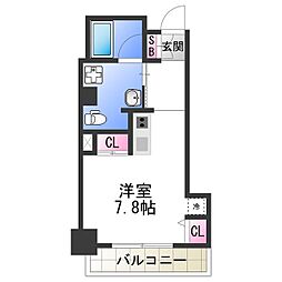 ヴィレッジリバー阿倍野 8階/-