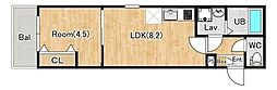 (仮称)ジーメゾン青梅新町 1LDKの間取図画像