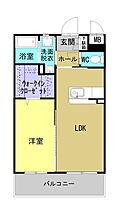 ルミナス下川東 203 ｜ 宮崎県都城市下川東２丁目（賃貸マンション1LDK・2階・41.00㎡） その2