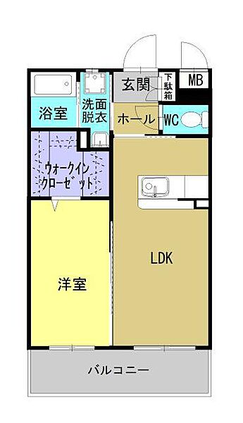 ルミナス下川東 203｜宮崎県都城市下川東２丁目(賃貸マンション1LDK・2階・41.00㎡)の写真 その2