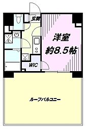 ＨＹ’ｓ　立川 14階1Kの間取り