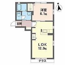 レジデンス高見 101 ｜ 福島県南相馬市原町区高見町１丁目223（賃貸アパート1LDK・1階・42.00㎡） その2