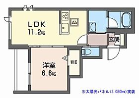 Ｌｉｅｂｅ　東中野 00101 ｜ 東京都中野区東中野２丁目29-3（賃貸マンション1LDK・1階・42.72㎡） その2