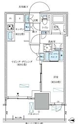 江東区大島4丁目マンション 1LDKの間取図画像