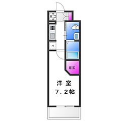 URVINGNeo平野駅前 1Kの間取図画像