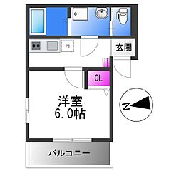 DaliaHY 1階1Kの間取り