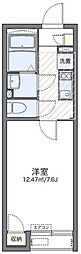 レオネクストショールマーシュ2 1Kの間取図画像