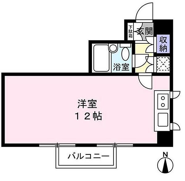 桜ヶ丘イン 603｜東京都多摩市一ノ宮４丁目(賃貸マンション1R・6階・26.07㎡)の写真 その2