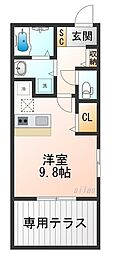 間取図画像 ワンルーム