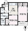 スカイプラザ久保中1階10.5万円