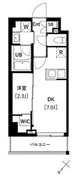 ARKMARK上池袋 1DKの間取図画像
