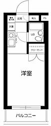 スカイコート向ヶ丘遊園 1Kの間取図画像
