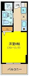 flatk 1Kの間取図画像