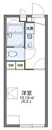 レオパレスE'z 1Kの間取図画像