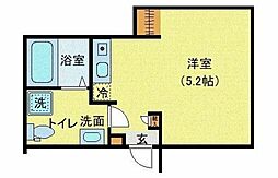 葛飾区東金町3丁目マンション ワンルームの間取図画像