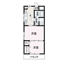 間取図画像 2K
