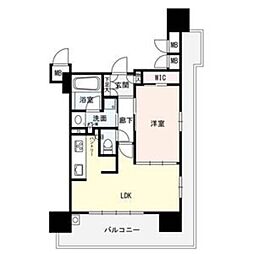 エスリード宝塚セミリア 1LDKの間取図画像
