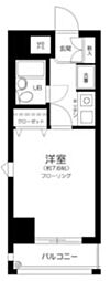ネオアージュ八丁堀 1Kの間取図画像