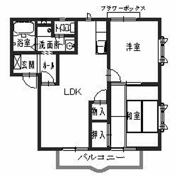 九櫻ハイツ 0205｜大阪府八尾市恩智南町２丁目(賃貸アパート2LDK・2階・50.06㎡)の写真 その2