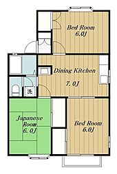 ドミールシャルム 2階