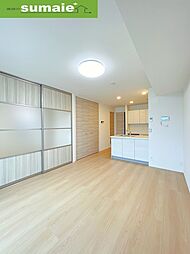 JR阪和線 和歌山駅 徒歩6分の賃貸アパート 3階2LDKのリビング/ダイニング