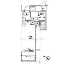 間取図画像 ワンルーム