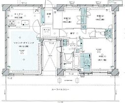 ヴェレーナ玉川学園前 3LDKの間取図画像