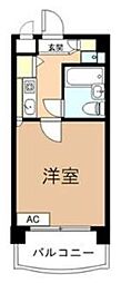 ハーティー@亀戸 1Kの間取図画像