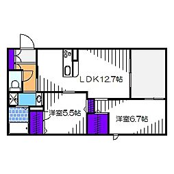 ファイブコート三国ヶ丘 1階/-
