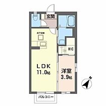 メゾン風雅 105 ｜ 宮城県仙台市青葉区八幡２丁目15-13（賃貸アパート1LDK・1階・36.51㎡） その2