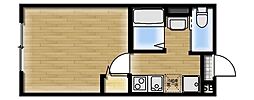 Ambition綾瀬 1Kの間取図画像