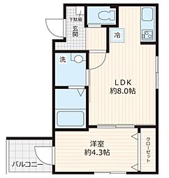 大久保駅 13.0万円