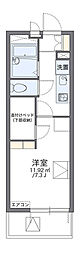 レオパレス新座サンハイツ 1Kの間取図画像
