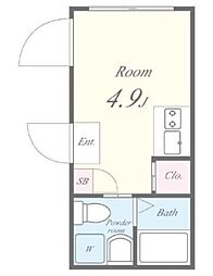 間取図画像 ワンルーム