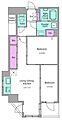 RESIDIAIRIYA9階22.5万円