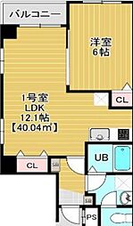 Bloom南千住 ワンルームの間取図画像