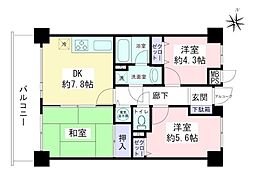 ライオンズガーデン海老名 4階/4F