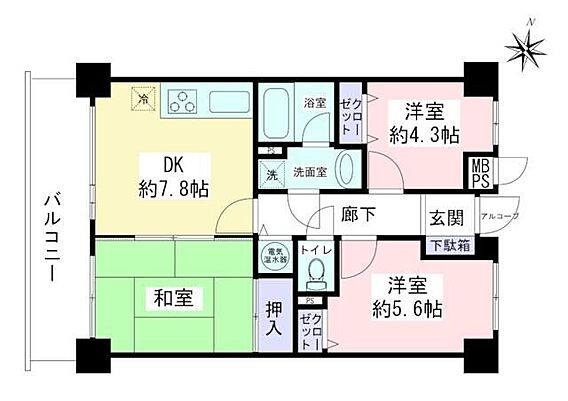 ライオンズガーデン海老名_間取り_0