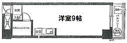 ライオンズマンション本郷 3階ワンルームの間取り