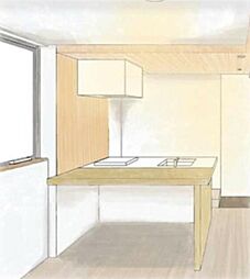 trias ogikubo 2階1Kのリビング/ダイニング