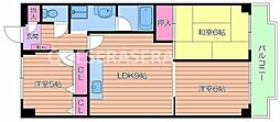 シャトー・レイク・ルイーズ 3LDKの間取図画像