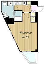 東京都町田市原町田２丁目（賃貸マンション1K・7階・25.15㎡） その2